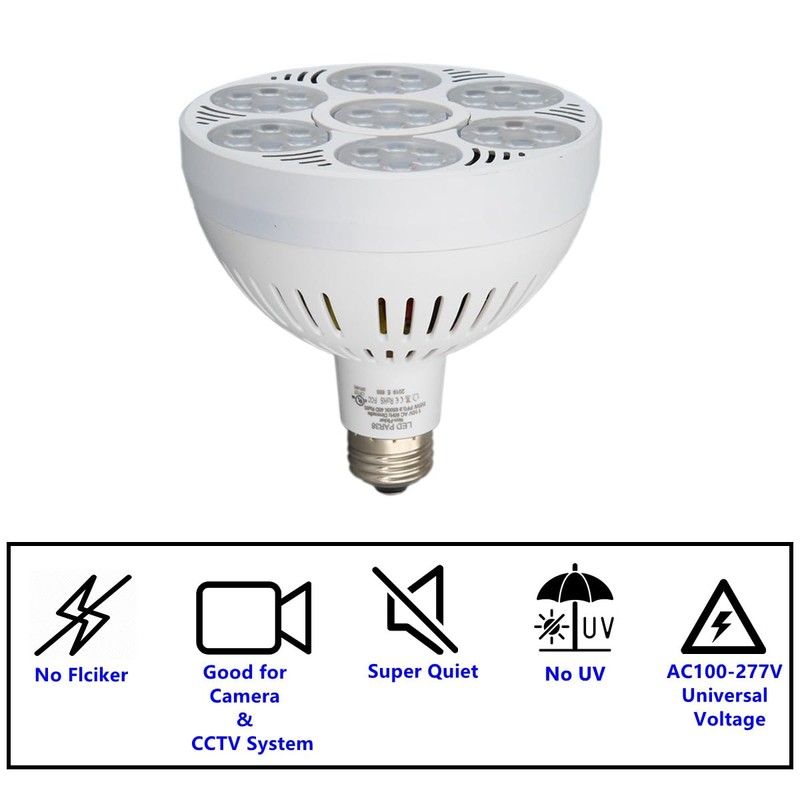 VAKESUN LED PAR38 Spotlight High Lumen 10000K 45° Cool White