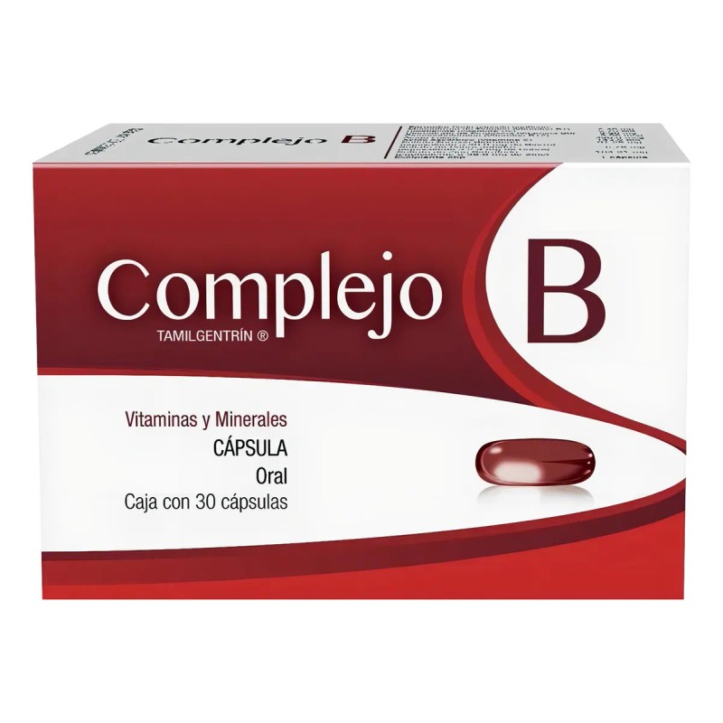 Progela Complejo B Vitaminas Y Minerales 30 Cap