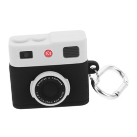 SHOWERORO Retro Camera Earphone Case Pouch Stylish Protective Cover for Ear Buds Portable Holder Compatible with Airpods Unique Vintage Design for Women Comprehensive Protection Against