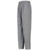 Chef Designs Men's Baggy Chef Pant, Black/White Check, X-Large