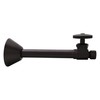 Westbrass D1114-12 D1114 Round Handle Straight Stop 1/2" Copper Sweat