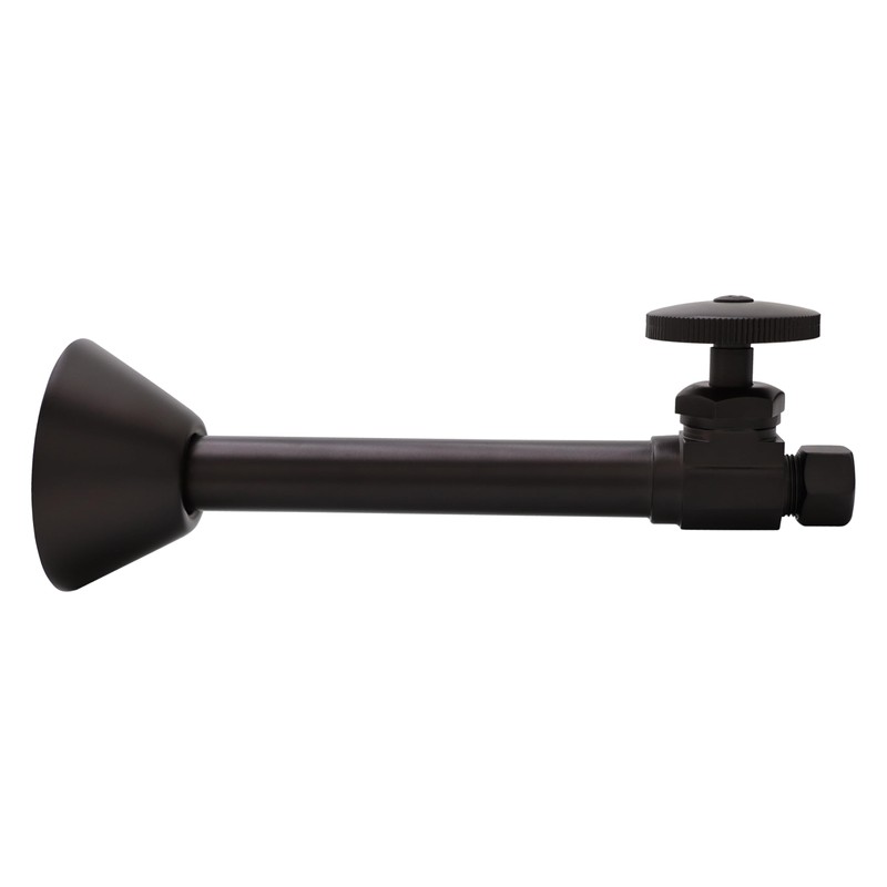 Westbrass D1114-12 D1114 Round Handle Straight Stop 1/2" Copper Sweat