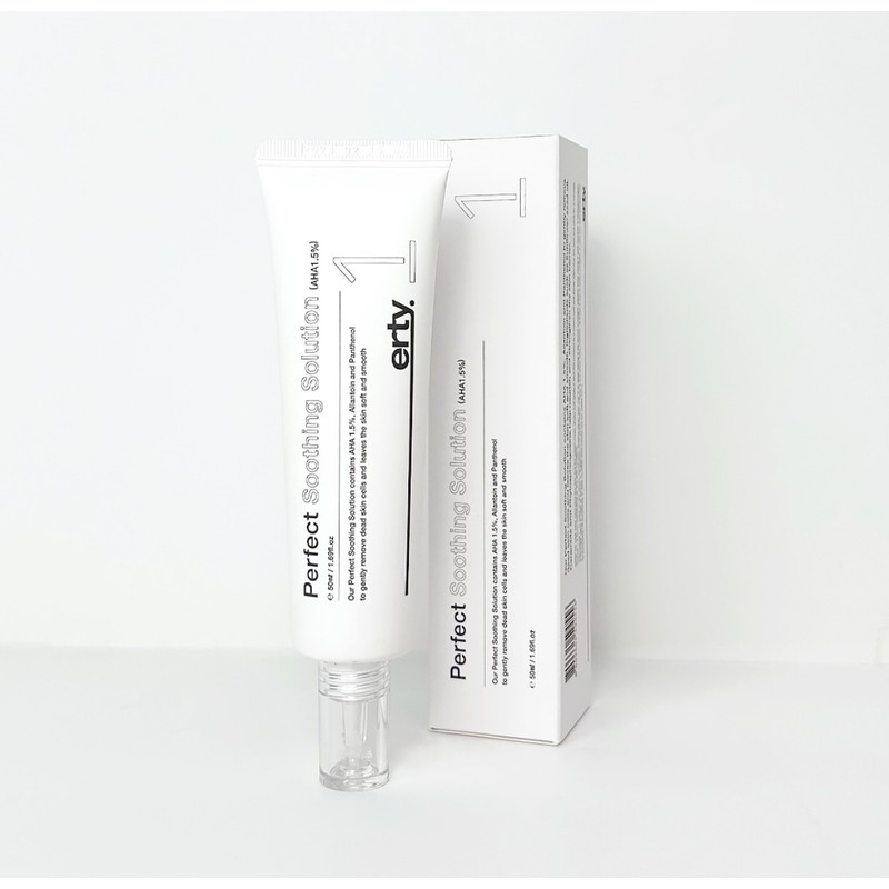 (Toner No. 1) Erti Perfect Soothing Solution 50ml Peeled Egg