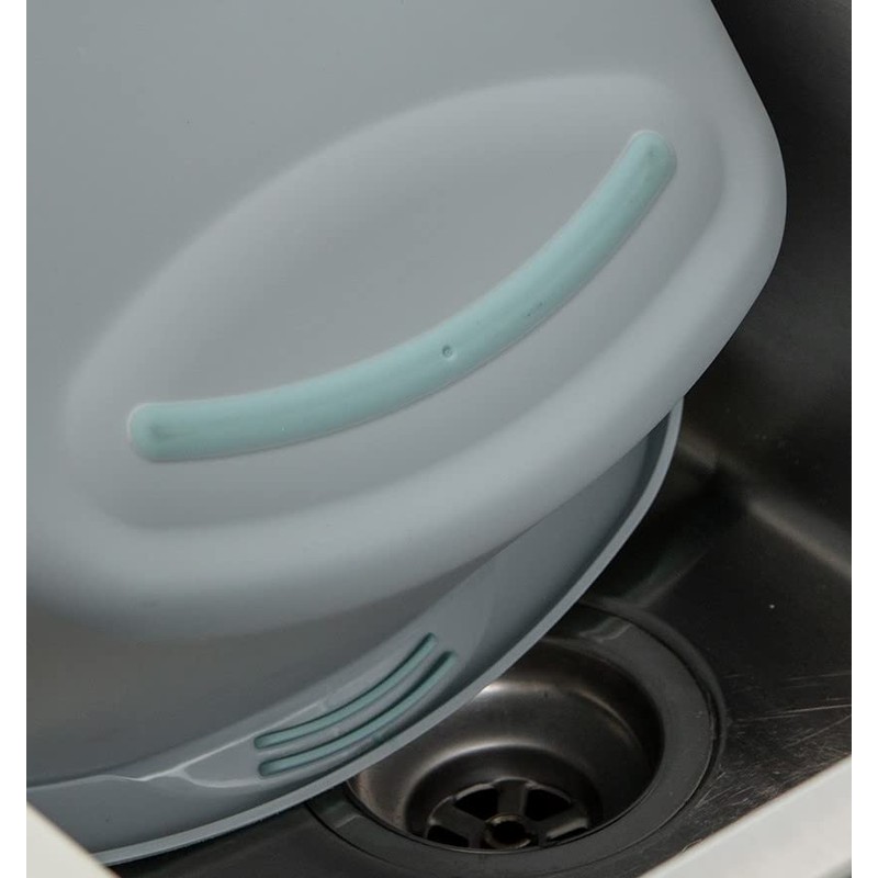 Addis Premium Soft Grip Large Rectangular Washing Up Bowl, 9.5