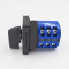 1Pcs Universal Changeover Selector Switch, Power Transfer Switch, 4 Positions