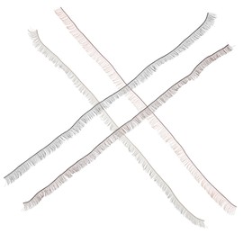 BIUDECO 4pcs Doll False Eyelashes Diy Decorative Eyelash Strips for Dolls Black Brown Tea Realistic Look Easy to Apply for Various