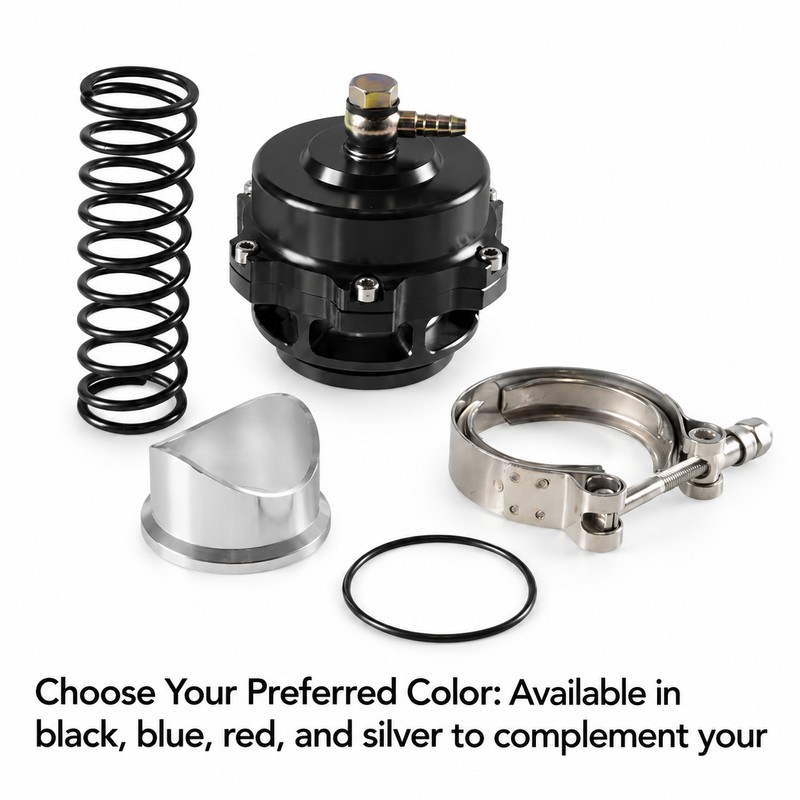 Universal 50mm Turbo Blow-Off Valve for Turbocharged Engines – V-Band
