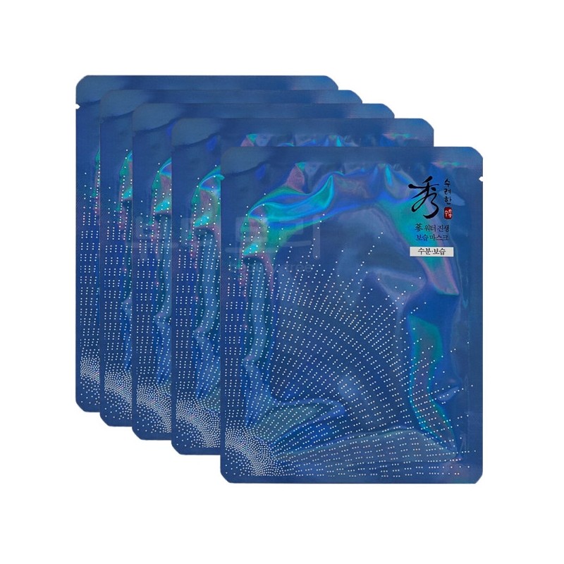 Sooryehan Water Ginseng Moisturizing Mask 30ml x 5 sheets /