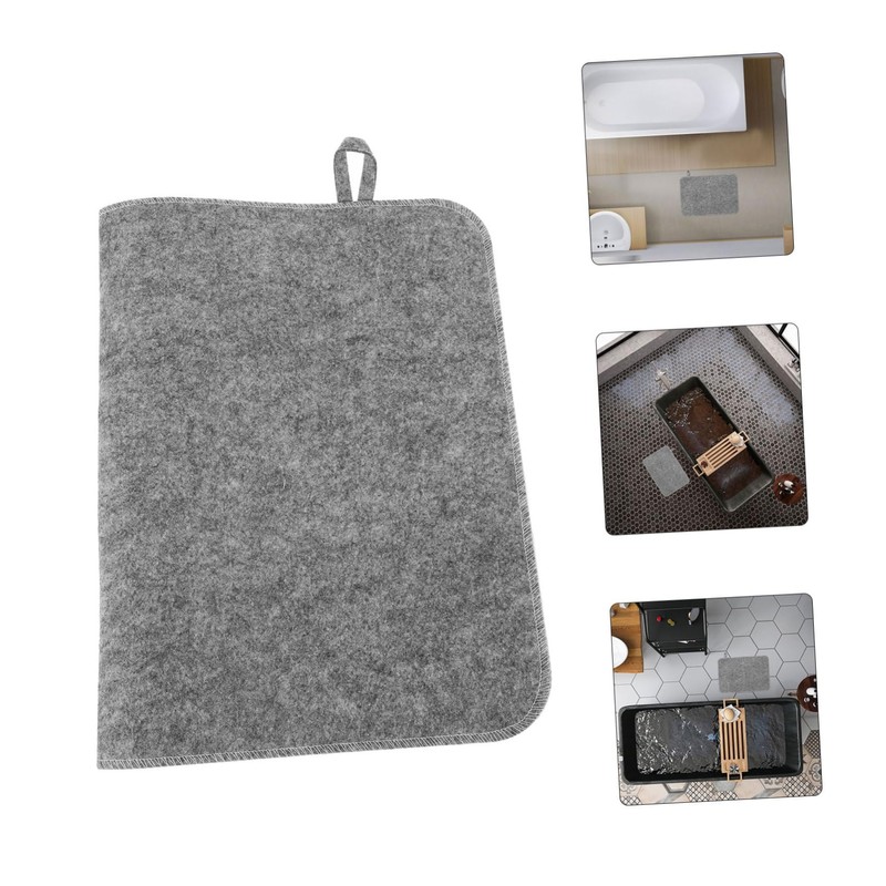 Baluue Felt Sauna Cushion Mat Heat Insulation and Water Absorption
