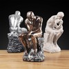 The Thinker Statue in Premium Cold Cast Retro Bronze- 9.64-Inch