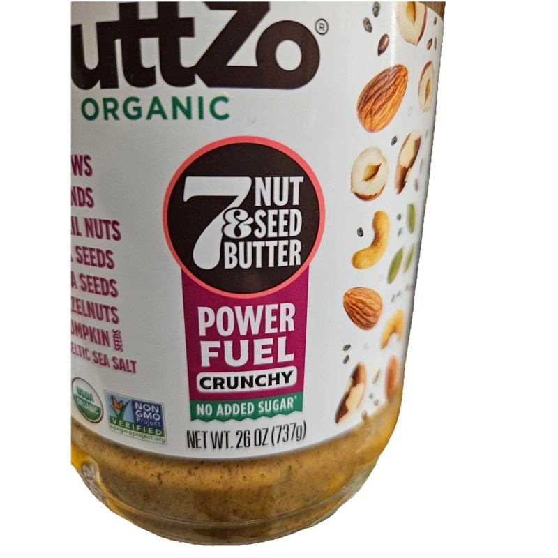 Nuttzo Organic 7 Nut Seed & Butter Power Fuel Crunchy,