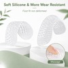 4 Pairs Silicone Heel Grips Cushions Heel Protectors Pads
