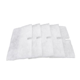 vhbw 5x Air Filter Replacement for Lunos 9/FALD for Fan, Bathroom Fan, Ventilation Device