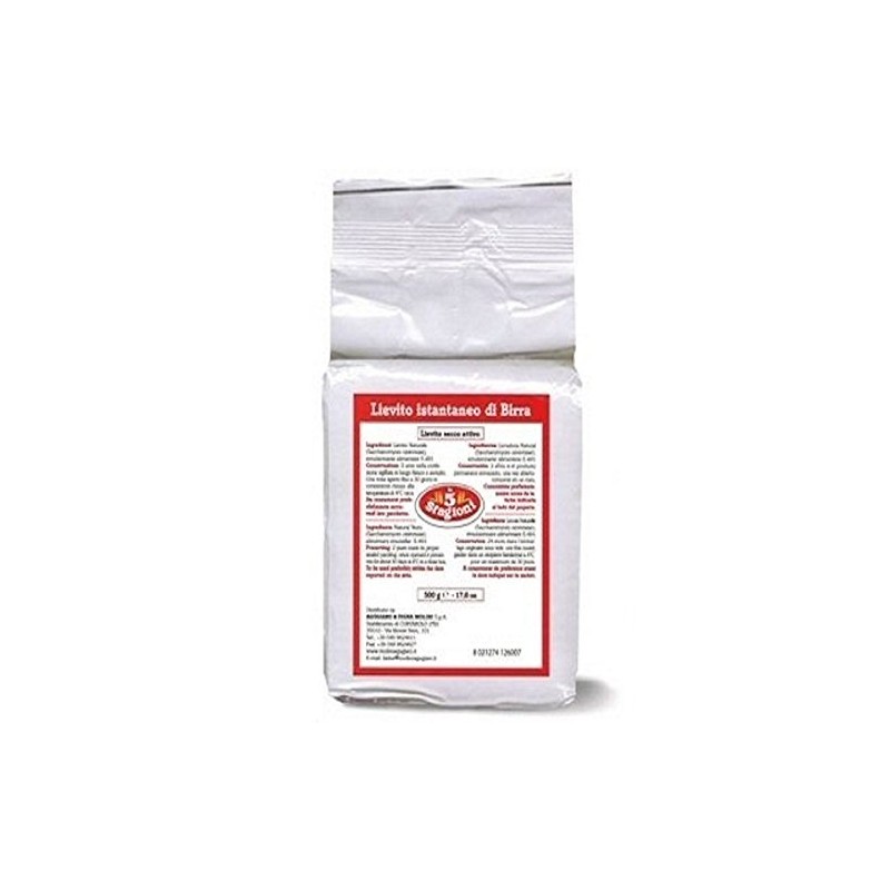 LE 5 STAGIONI LEVADURA DE CERVEZA 500 GR.