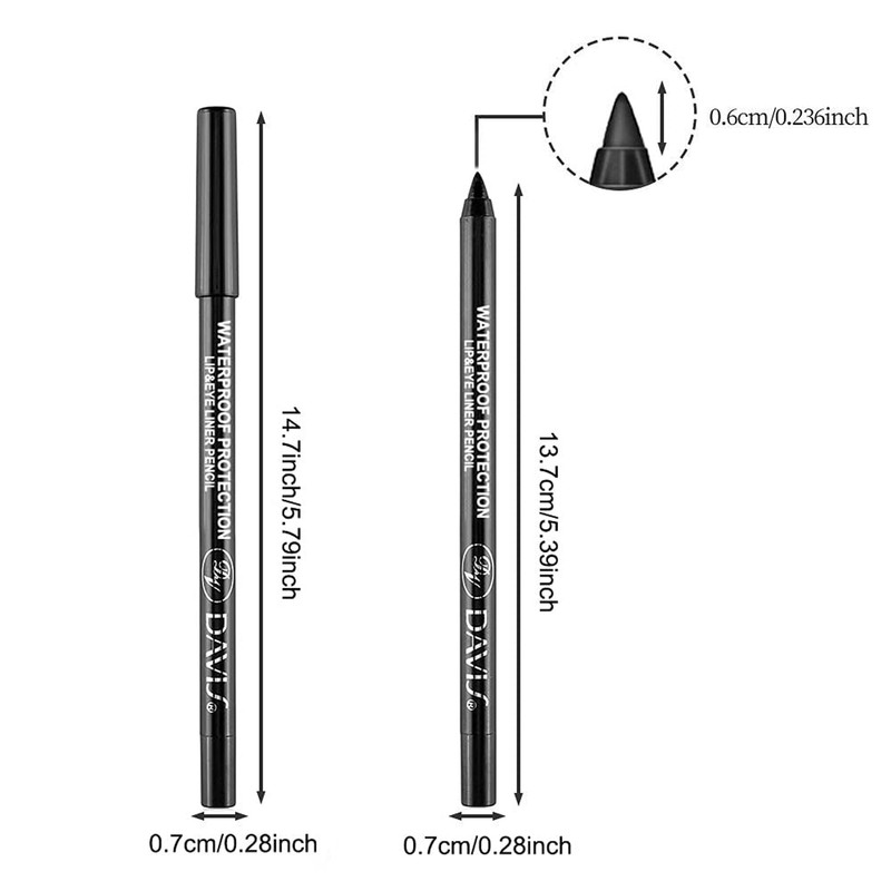 3 Colorful Eyeliner Pen Set, Eye Shadow Pencil, Pearl Eyeliner