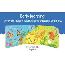 Little Wonders BUGS - Introduction to the World of Bugs Multi-Activity Children's Board Book Including Flaps, Wheels, Tabs, and More