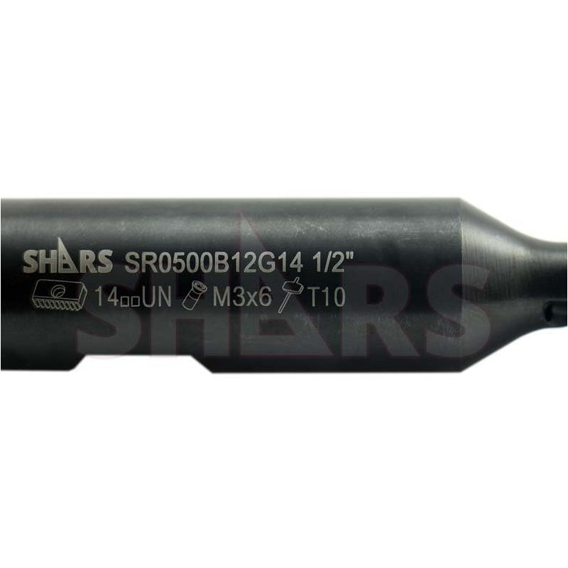 Shars 1/2" Indexable Coolant Through Thread Mill 14IN 14 EX