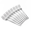 8-Piece Dinner Forks Set, Food Grade Stainless Steel Silverware Fork,