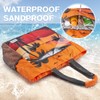 G4Free Large Beach Bag for Women Waterproof Sandproof Beach Tote