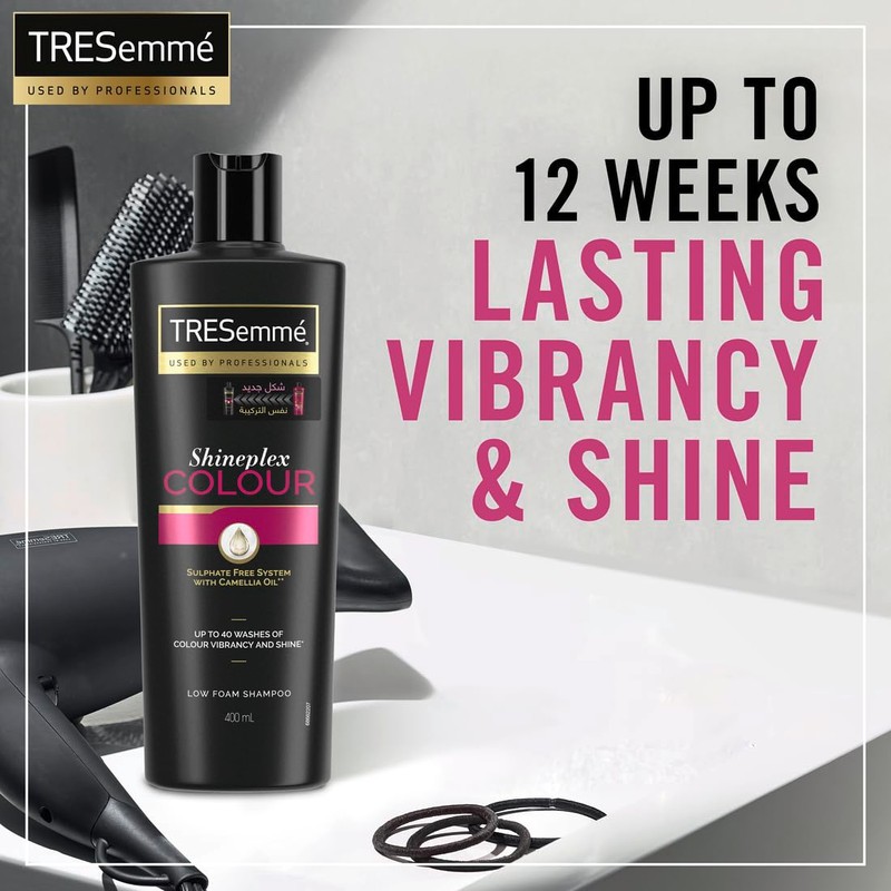 TRESemme Colour Shineplex Shampoo, 400ml