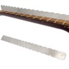 Electric Guitar Neck Fretboard Notched Straight Edge and Fret Rocker