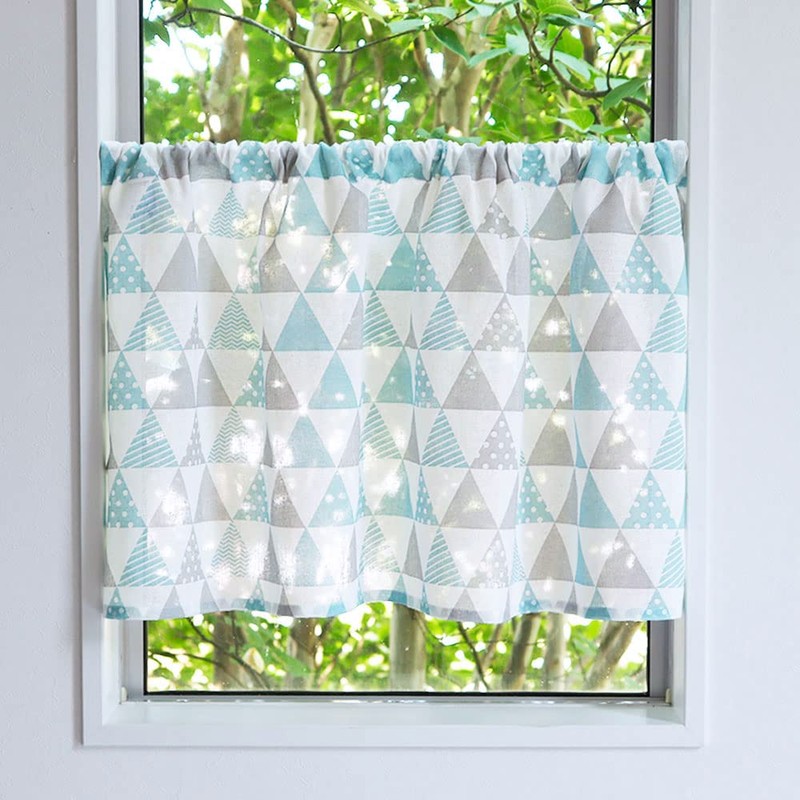 NEXT Cafe Curtain, Nordic Triangle, Approx. Width 39.4 inches (100