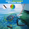 75FT Radius Handle Ski Ropes for Water Skiing, Floating Wakeboard