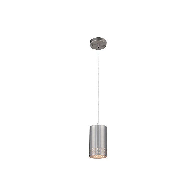 Westinghouse 6101200 Phelps One-Light Indoor Mini Pendant, Brushed Nickel