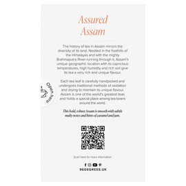 96° Assam Tea - 20 Pyramid Tea Bags x 3 Boxes, Individually Wrapped, Bold, Robust and Malty, Biodegradable Plant-Based Bags (60 Bags)