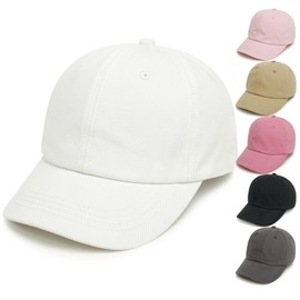 QIYIENDIAN Toddler Baseball Hat Baby Baseball Cap Cotton Kids Hats Boys Girls Infant Sun Hat Baby Cap(White,6-24M)