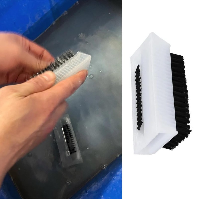 2 Pack Nail Brush Dual Surface Nail Scrubbers Fingernails Cleaning