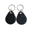 YARONGTECH RFID Key fob Tag 13.56MHZ ISO14443A -10pcs (Black)
