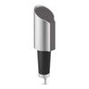 Zack 20313 PREMIRO Wine Pourer, Stainless Steel, Silver Metal