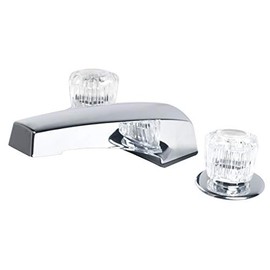 Laguna Brass 3340ACP Mobile Home Two Handle Non-Metallic Adjustable Garden Tub Filler, Chrome Finish