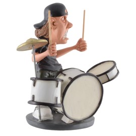 VOGLER Joh. Vogler GmbH Funny Life - Rockstar Lars-The Metaller-Nothing Else Matters- Warren Stratford Collection, Made of Artificial Stone, Hand Painted