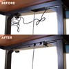 MOUNT-IT! Under Desk Cable Tray [23" Length] Wire Management Basket