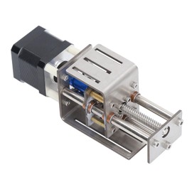 CNC Z Axis Sliding Table, CNC Z Axis Sliding Table, 100 mm Hub, Accurate Control, Easy to Install, Stepper Motor, Suitable for Milling Machines