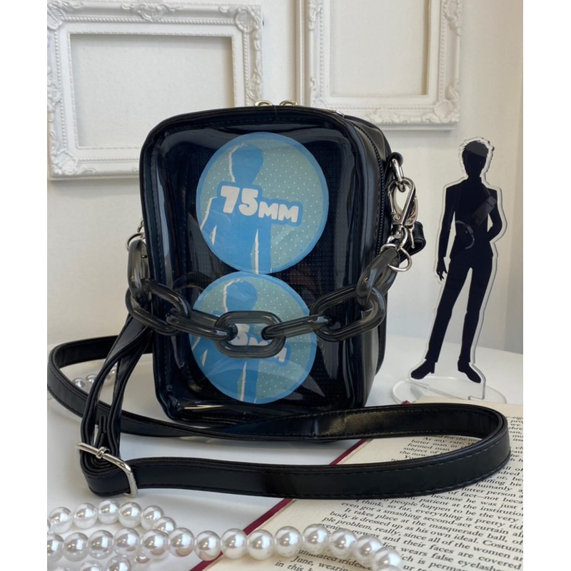 Wigo 2-Way Pain Shoulder Bag, Pain Bag, Deco Bag, 2-Way