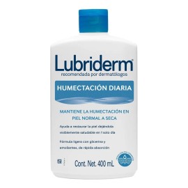 Lubriderm Crema Corporal Humectación Diaria 400 Piel Saludable Aroma