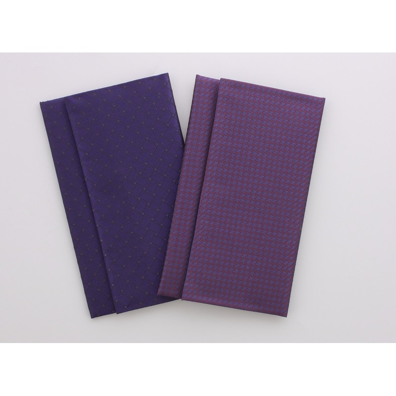 大興産業 慶弔事用ふくさ 紫 20×12.5×0.6cm 龍目 正絹西陣織 金封ふくさ 桐箱入 149-9