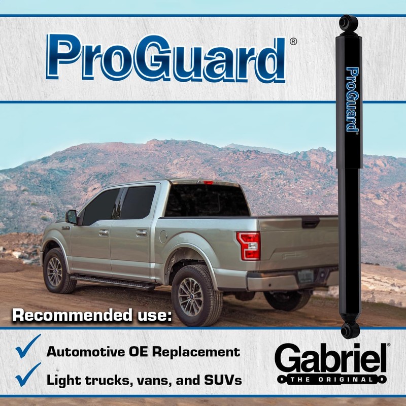 Gabriel 61595 ProGuard Rear Shock Absorbers for 03-11 Ford E-150,