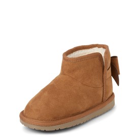 Gymboree,and Toddler Warm Lightweight Winter Boot,Tan,13 Years