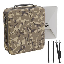 Starlink Mini Travel Case Hard Waterproof&Shockproof EVA Slim Carrying Bag for Starlink Mini Accessories with Dual Carry Options