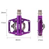 Mountain Bike Pedals for Mountain Bike Flat Platform Compatible with