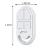 CPVAN Universal Remote Control for the CP2/CP2W Home Alarm System-433MHz-White