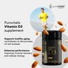 PUROVITALIS Liposomal Vitamin D3 2000iu, 60 Servings (60 Vegan Capsules),