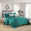 Queen Linens 3PCS Cotton Christmas Tree Oversized Bedspread Set Coverlet
