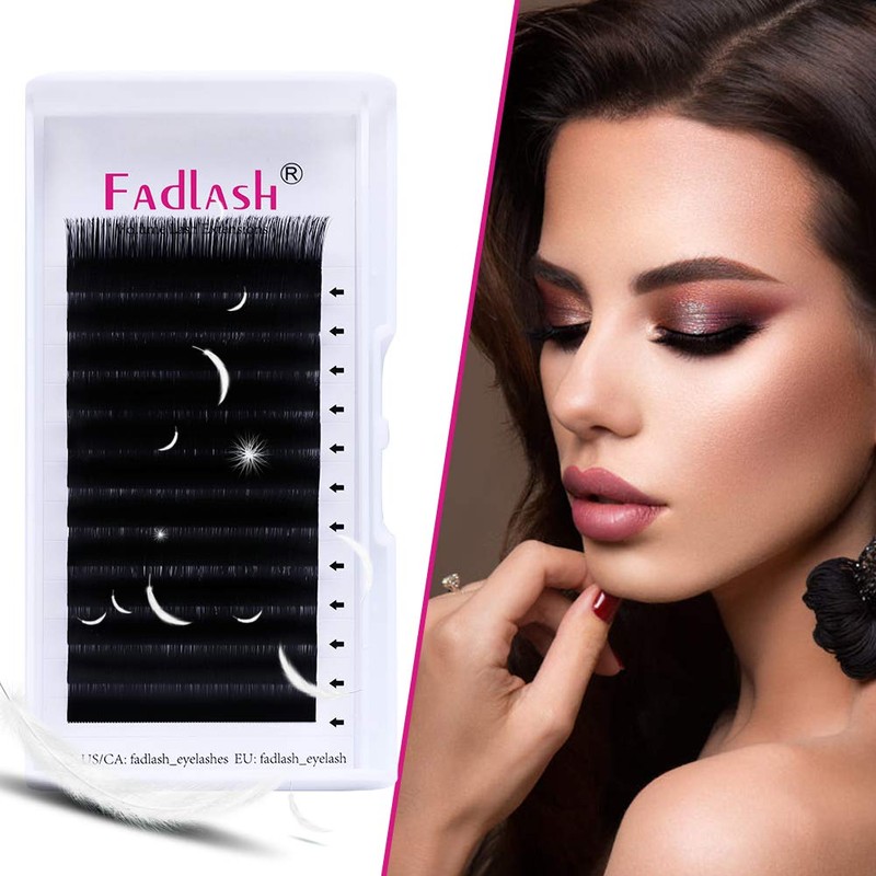 Self-Fanning Volume Eyelashes, Easy Fan Lashes for Eyelash Extensions, 12