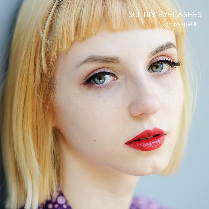 Missamé SULTRY Deluxe Beauty False Eyelashes Set Handmade with Premium