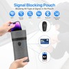 Faraday Shielding Bag for Cell Phones and Car Keys -
